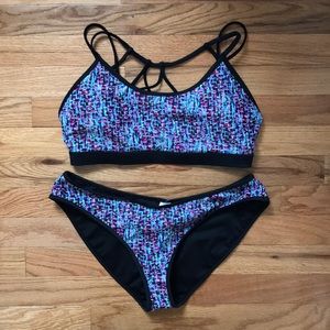Fabletics Multi-Color Bikini Set